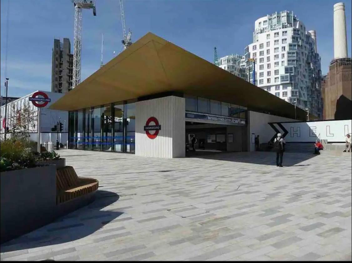 Central Location! Double Bedroom 2 Mins Walk From Battersea Power Underground Station! London Luaran gambar